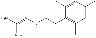 Guanidine,[(2,4,6-trimethylphenethyl)amino]-(8CI) Struktur