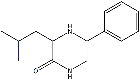 2-Piperazinone,3-isobutyl-5-phenyl-(8CI) Struktur