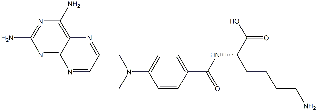 lysine-methotrexate Struktur