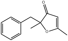 3(2H)-Furanone,2,5-dimethyl-2-(phenylmethyl)-(9CI) Struktur