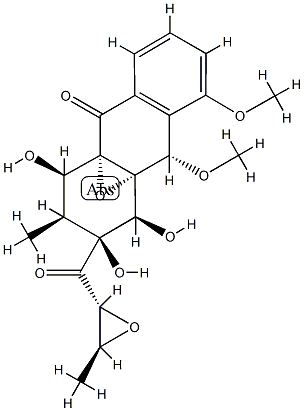 Mensacarcin Struktur