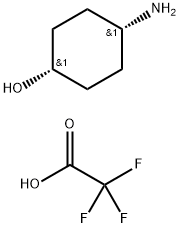 Cyclohexanol, 4-aMino-, cis-, 2,2,2-trifluoroacetate Struktur