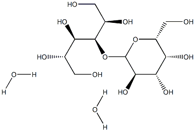 Lactitol dihydrate Struktur