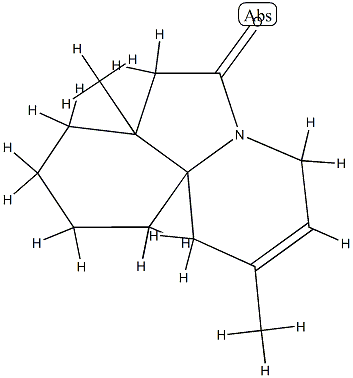 6H-Pyrido[2,1-i]indol-6-one,1,4,7,7a,8,9,10,11-octahydro-2,7a-dimethyl-(9CI) Struktur