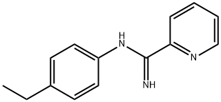 2-Pyridinecarboximidamide,N-(4-ethylphenyl)-(9CI) Struktur