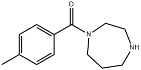 1H-1,4-Diazepine,hexahydro-1-(4-methylbenzoyl)-(9CI) Struktur