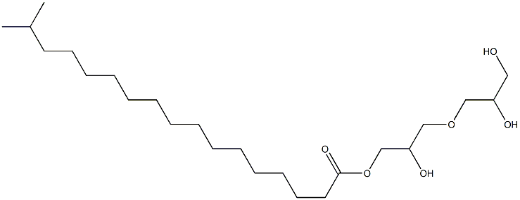 POLYGLYCERYL-2 ISOSTEARATE Struktur