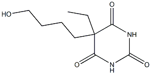 4'-hydroxybutobarbitone Struktur