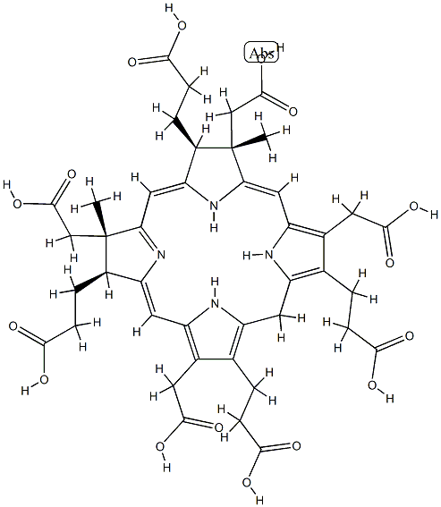 15,23-dihydrosirohydrochlorin Struktur