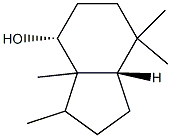 1H-Inden-4-ol,octahydro-3,3a,7,7-tetramethyl-,(4R,7aS)-rel-(9CI) Struktur