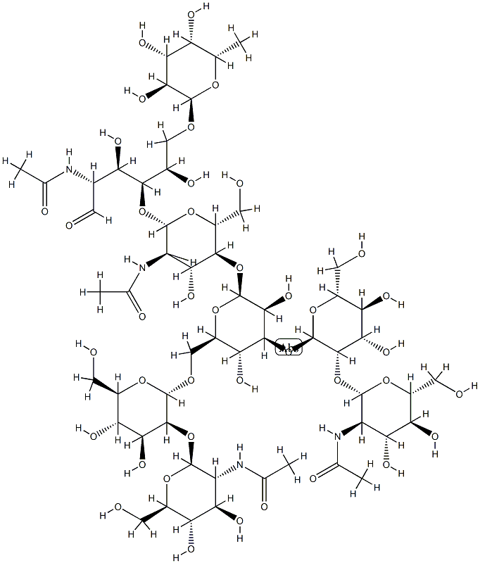 NGA2F GLYCAN Struktur