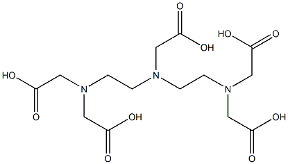 Acide pentetique Struktur