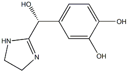 1,2-Benzenediol,4-[(R)-(4,5-dihydro-1H-imidazol-2-yl)hydroxymethyl]-(9CI) Struktur