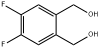 4,5-Difluoro-1,2-benzenedimethanol Struktur