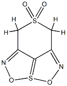 1,7-dioxa-2,6-diaza-4,4-dioxide-4,7a-dithia-3H,5H-benzo(cd)pentalene Struktur