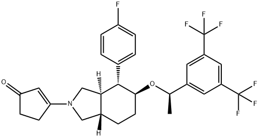 Serlopitant Struktur