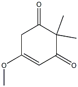 4-Cyclohexene-1,3-dione,5-methoxy-2,2-dimethyl-(9CI) Struktur