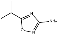 5-isopropyl-1,2,4-oxadiazol-3-amine(SALTDATA: FREE) Struktur