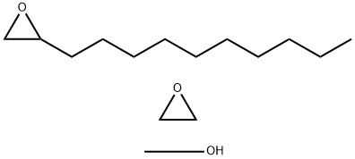 Oxirane, decyl-, polymer with oxirane, monomethyl ether Struktur