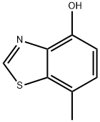 4-Benzothiazolol,7-methyl-(9CI) Struktur