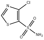 5-Thiazolesulfonamide,4-chloro-(9CI) Struktur