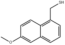 1-Naphthalenemethanethiol,6-methoxy-(9CI) Struktur