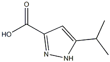 3-isopropyl-1H-pyrazole-5-carboxylic acid(SALTDATA: FREE) Struktur