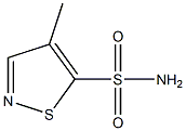 5-Isothiazolesulfonamide,4-methyl-(7CI) Struktur