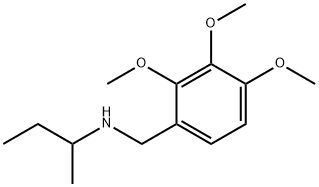 butan-2-yl[(2,3,4-trimethoxyphenyl)methyl]amine Struktur