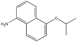 1-Naphthalenamine,5-(1-methylethoxy)-(9CI) Struktur