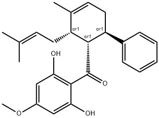 Panduratin Struktur