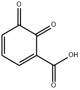 1,3-Cyclohexadiene-1-carboxylicacid,5,6-dioxo-(7CI,9CI) Struktur