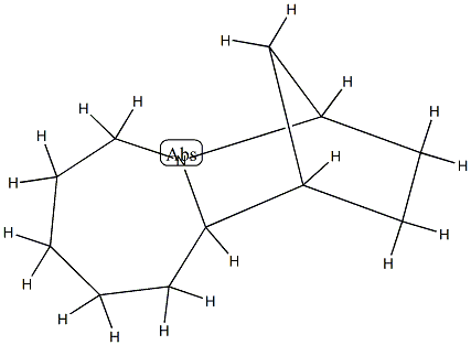 1,4-Methanopyrido[1,2-a]azepine,decahydro-(9CI) Struktur