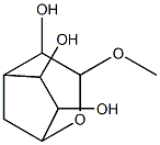 2-Oxabicyclo[3.2.1]octane-4,6,7-triol,3-methoxy-(7CI) Struktur