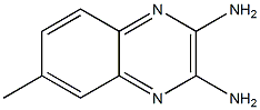 2,3-Quinoxalinediamine,6-methyl-(9CI) Struktur