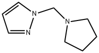 1-(PYRROLIDIN-1-YLMETHYL)-1H-PYRAZOLE Struktur