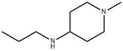 1-methyl-N-propylpiperidin-4-amine Struktur