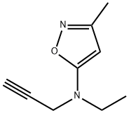 5-Isoxazolamine,N-ethyl-3-methyl-N-2-propynyl-(9CI) Struktur