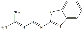 3-Triazenecarboxamidine,1-(2-benzothiazolyl)-(7CI) Struktur