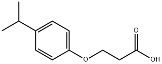 3-(4-isopropylphenoxy)propanoic acid Struktur