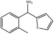 1-(2-methylphenyl)-1-(2-thienyl)methanamine(SALTDATA: HCl) Struktur