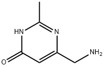 6-(aminomethyl)-2-methyl-4-pyrimidinol(SALTDATA: 1.75HCl 0.3H2O 0.05NaCl) Struktur