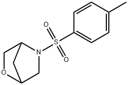 2-tosyl-5-o×a-2-aza-bicyclo[2.2.1]heptane Struktur