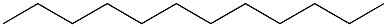 Alkanes, C10-14 Struktur