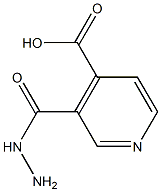 3,4-Pyridinedicarboxylicacid,3-hydrazide(6CI,9CI) Struktur