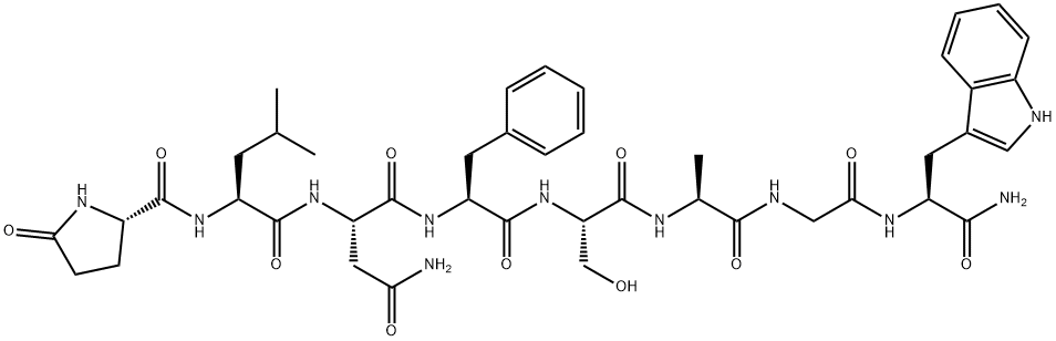 ADIPOKINETIC HORMONE II LOCUSTA MIGRATORIA SEQUENCE Struktur