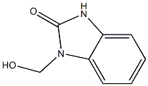 2-Benzimidazolinone,1-(hydroxymethyl)-(6CI) Struktur