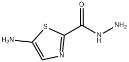 2-Thiazolecarboxylicacid,5-amino-,hydrazide(6CI) Struktur