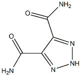 v-Triazole-4,5-dicarboxamide (6CI) Struktur