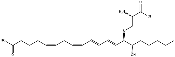 14,15-LEUKOTRIENE E4 Struktur